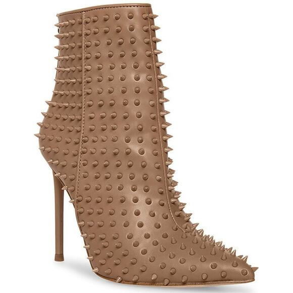 Steve Madden Women's Vapor Mocha Stiletto Heel Booties Size 6 - Picture 1 of 4